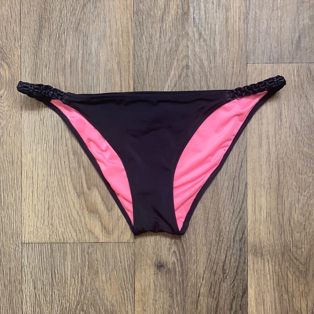 Victoria Secret PINK black bathing suit bottoms